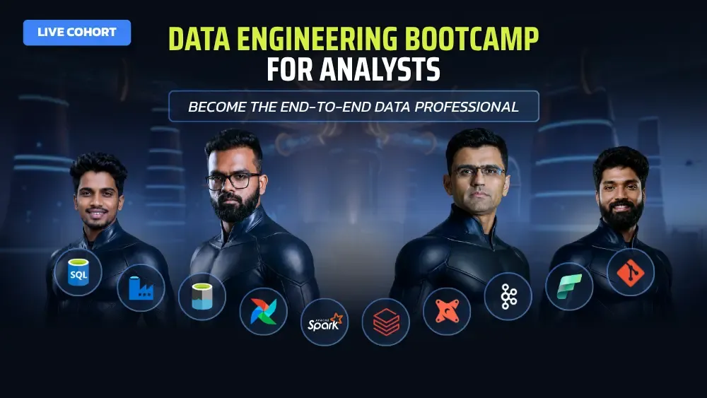 LIVE Data Engineering Bootcamp for Analysts: Become the End-to-End Data Professional