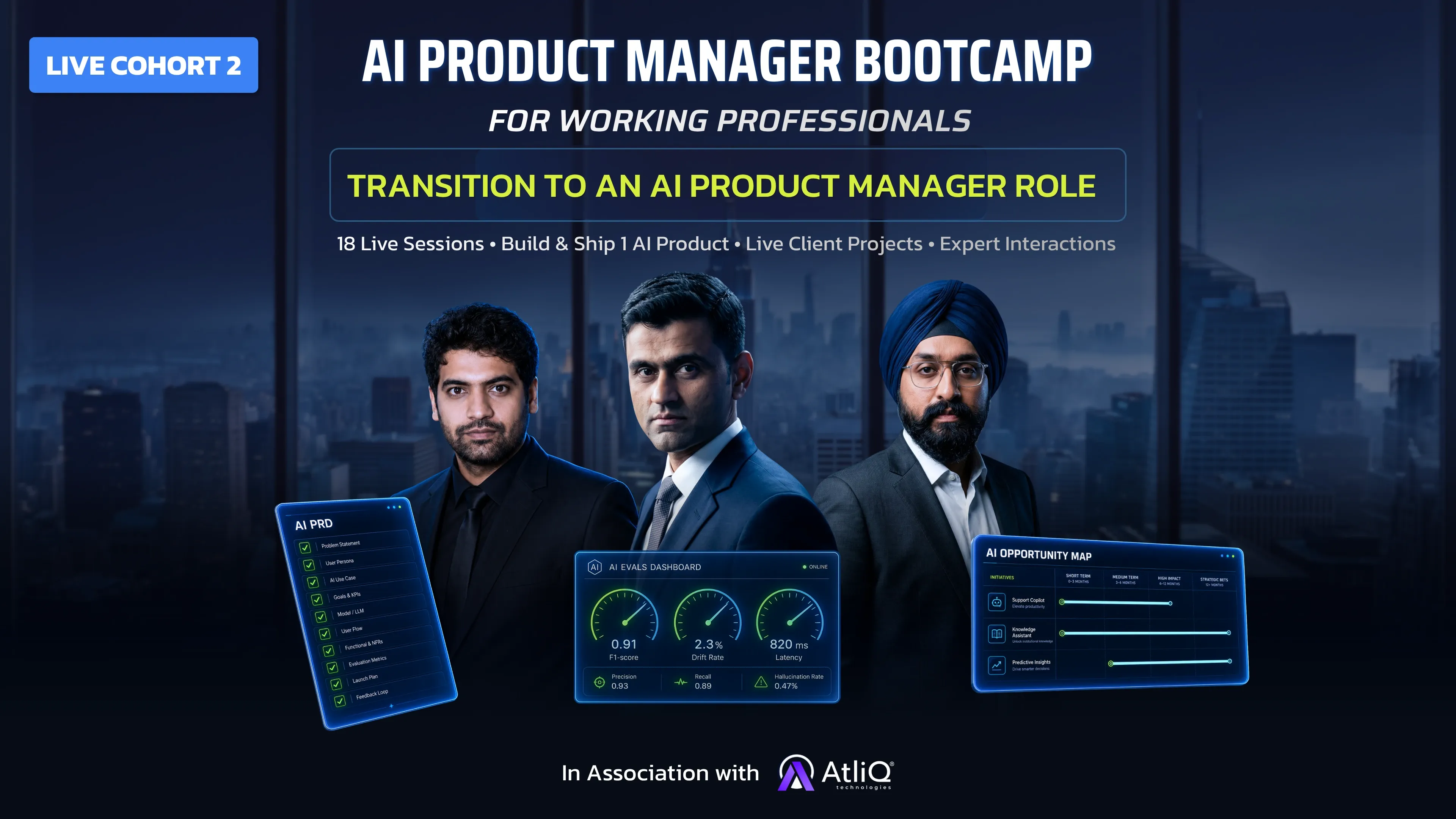 LIVE AI Product Manager Bootcamp: Scope, Orchestrate & Ship