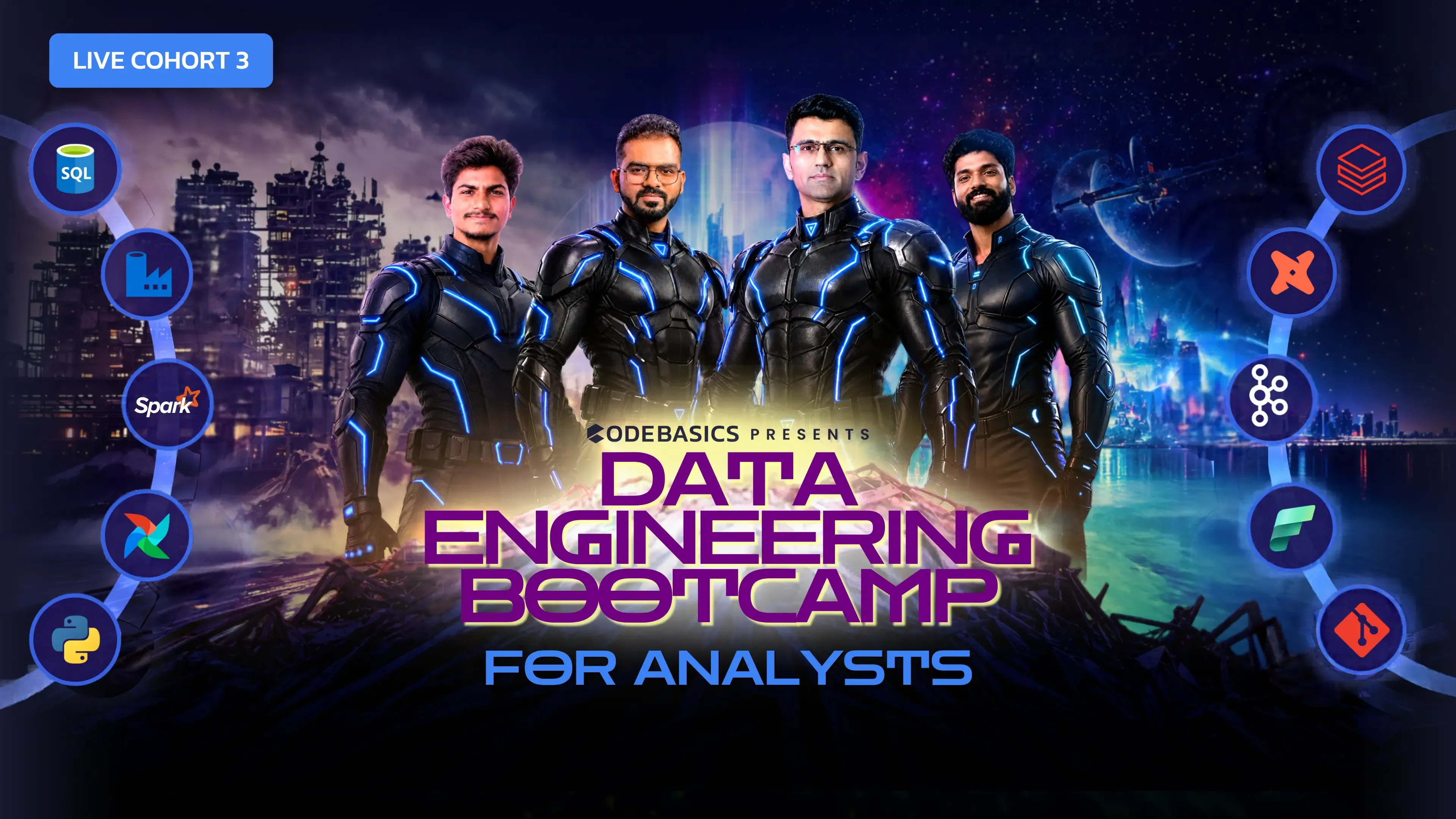 LIVE Data Engineering Bootcamp for Analysts: Become the End-to-End Data Professional