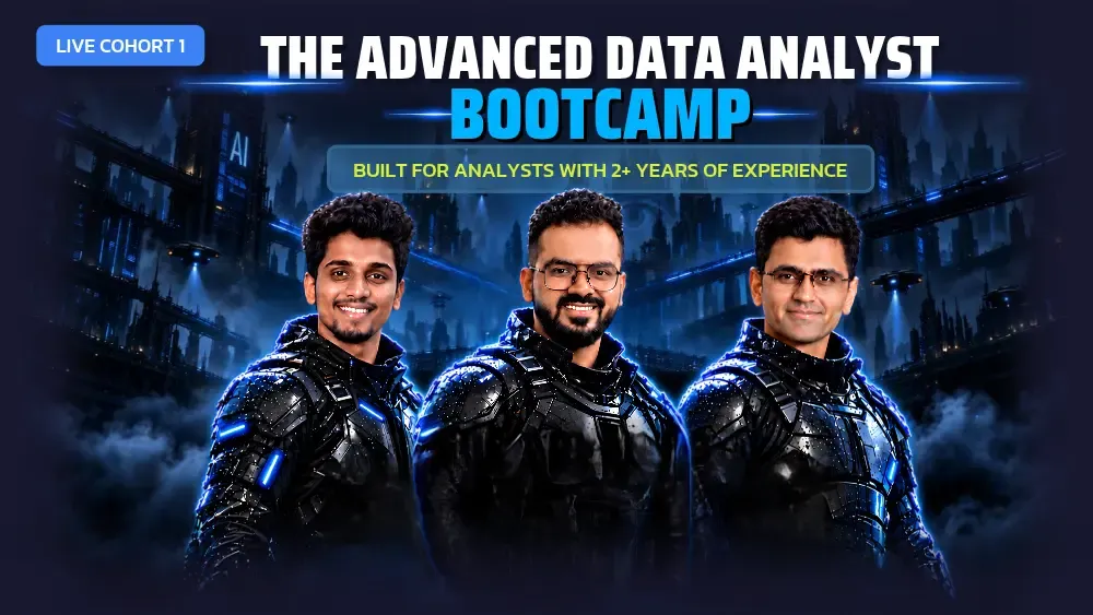 LIVE Advanced Data Analyst Bootcamp (with AI & Leadership): Ship Agents, Manage People & Deliver Strategy
