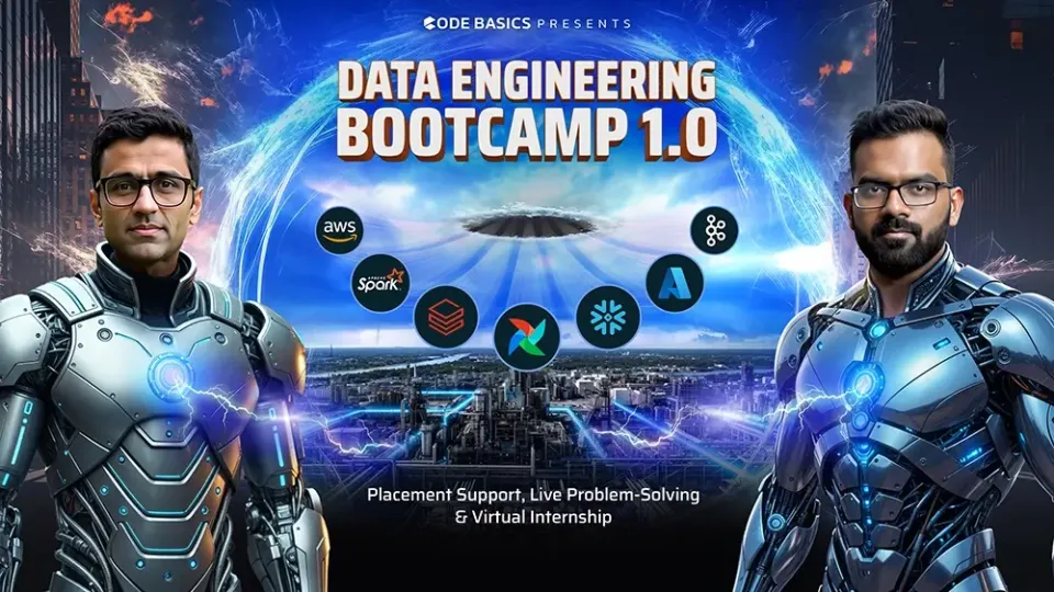 Data Engineering Bootcamp 1.0: Job Assistance, Live Problem Solving & Virtual Internship