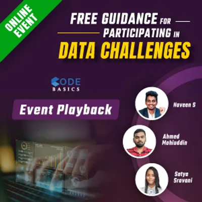 Free Guidance for Participating in Data Challenges
