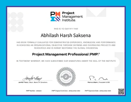 Project Management Professional