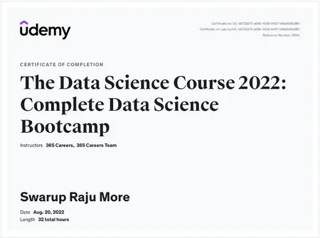 Complete Datascience Bootcamp