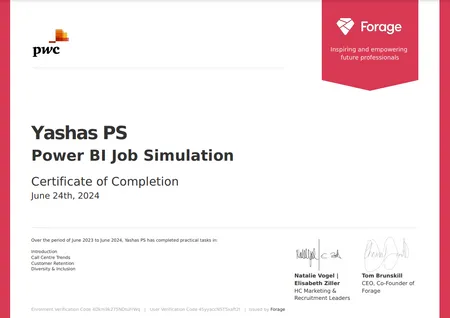 PwC Switzerland Power BI Job Simulation