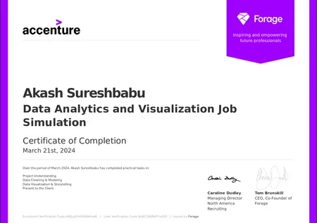 Accenture North America's Data Analytics and Visualization