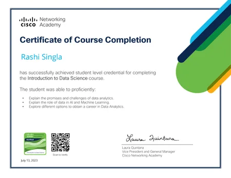Data Science by Cisco