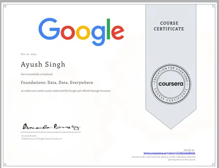 Google : Data Analytics