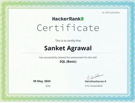 HackerRank SQL Basic