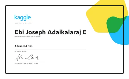 Advanced SQL