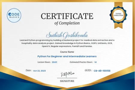 Python For Beginner and Intermediate Learners