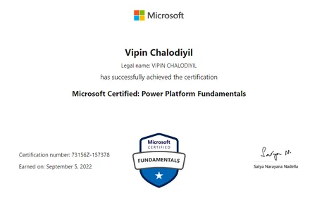 Portfolio - Vipin Chalodiyil | Codebasics
