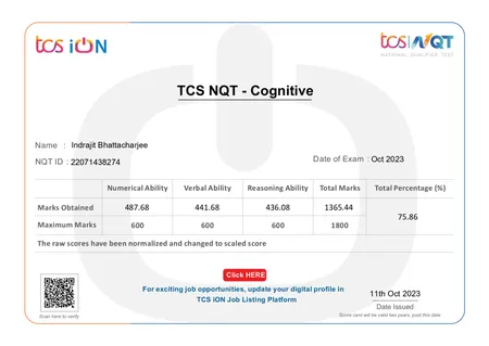 Tcs Nqt