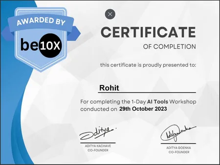 Portfolio - Rohit Sharma | Codebasics
