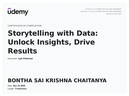 Storytelling with Data: Unlock Insights, Drive Results