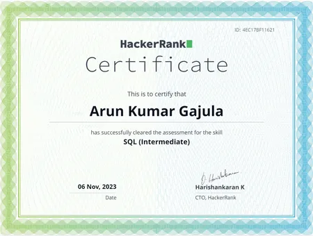 SQL Intermediate