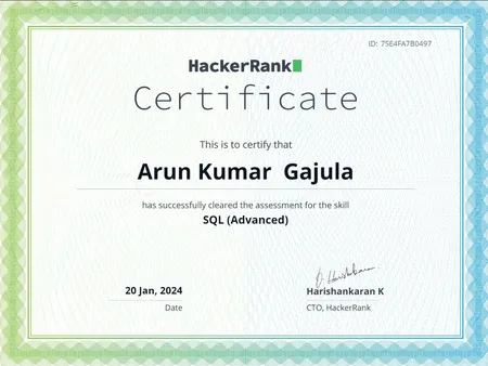SQL Advanced
