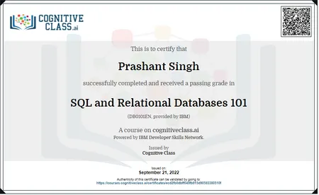 SQL Certified
