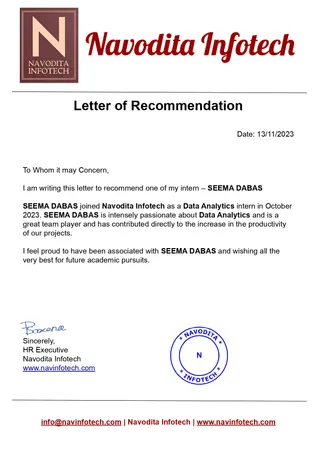 Experince_Letter_By_Navodita Infotech Pvt Ltd