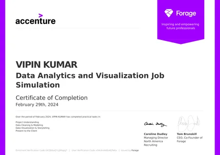Accenture Virtual Case Experience