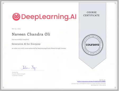 Generative AI for Everyone