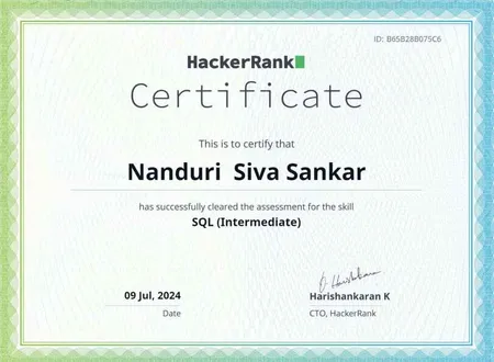 SQL(Intermediate) - HackerRank
