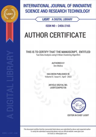 IJISRT published research paper