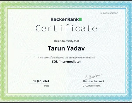 SQL Intermediate