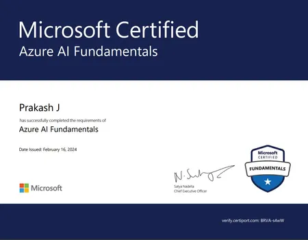 Azure AI Fundamentals