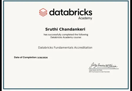 Databricks Fundamentals Accreditation