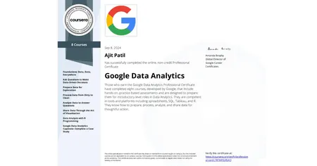 Google - Data Analytics