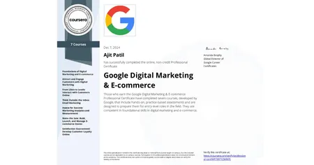 Google  - Digital Marketing