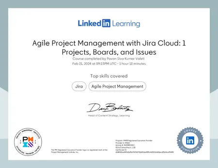 Agile Project Management with Jira Cloud