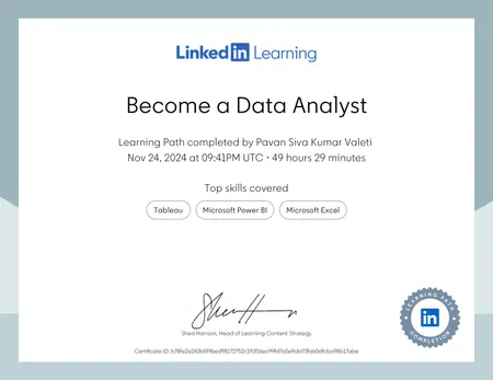 Become a data analyst
