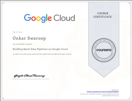 Building Batch Data Pipelines on Google Cloud