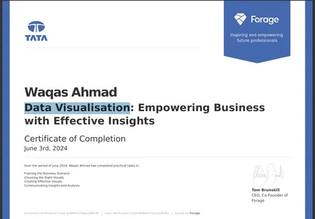 Tata Group : Data Visualization