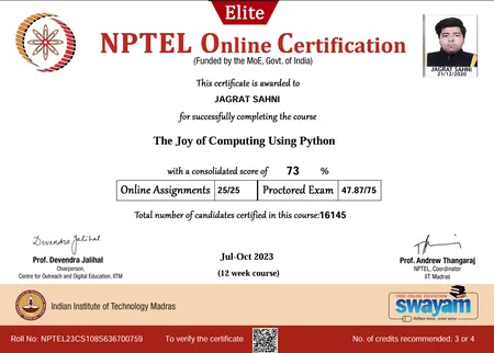 NPTEL Python