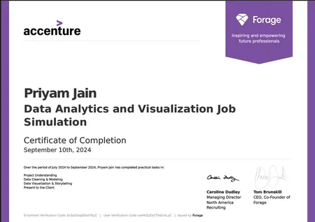 Accenture North America's Data Analytics and Visualization