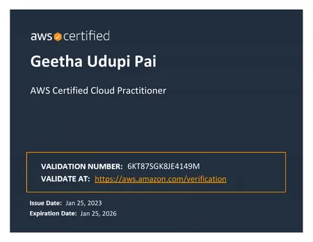 AWS Certified Cloud Practitioner