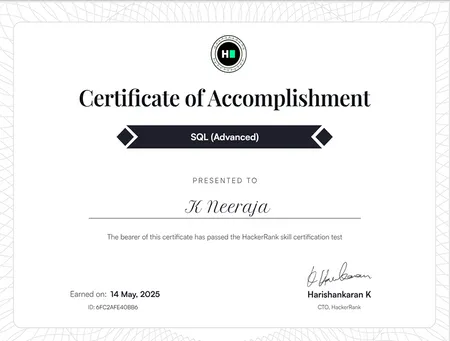 SQL(Advanced)
