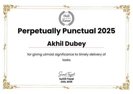 Perpetually Punctual - 2025