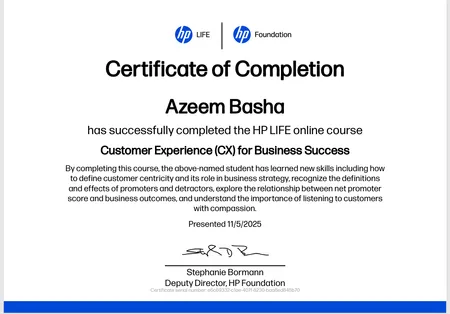Customer Experience (CX) for Business Success