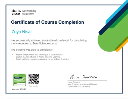 Introduction to Data Science