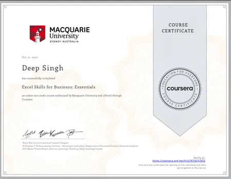 Portfolio - DEEP SINGH | Codebasics