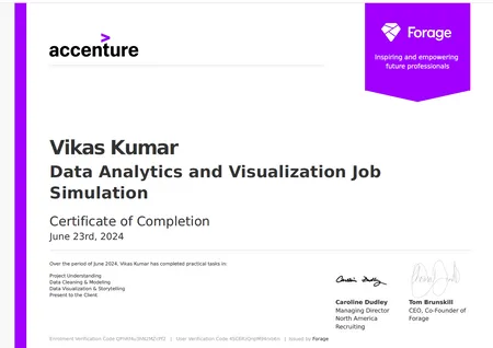 Data Analytics and Visualization Job