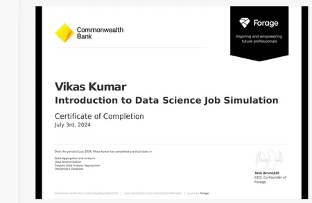 Introduction to Data Science Job Simulation