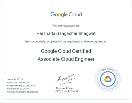 GCP - Google Cloud Associate