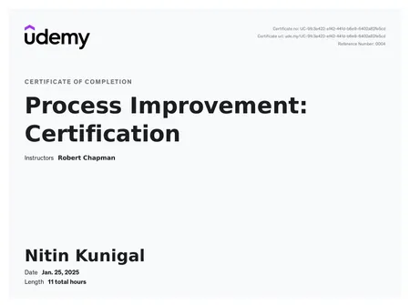 Process Improvement
