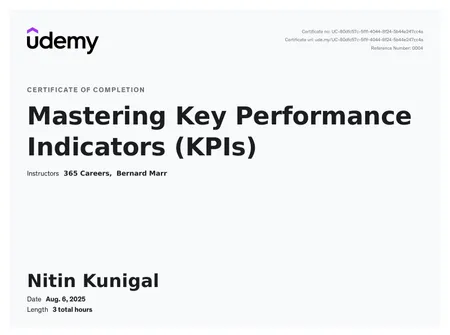 Mastering Key Performance Indicators (KPIs)