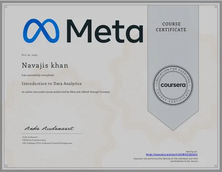Introduction to Data Analytics